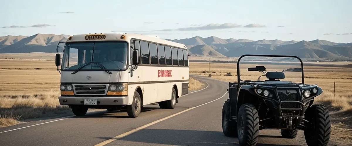 Bus et Quad