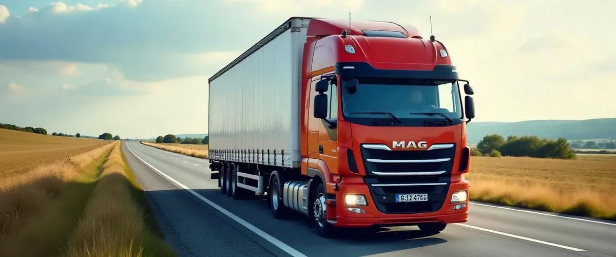 Camion avec semi remorque assuré en temporaire