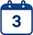 Calendrier 3 jours